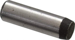 Value Collection - 3/16" Diam x 5/8" Pin Length Grade 8 Alloy Steel Standard Dowel Pin - C 50-58 Hardness, 7,200 Lb Breaking Strength, 1 Beveled & 1 Rounded End - Eagle Tool & Supply