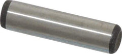 Value Collection - 3/16" Diam x 3/4" Pin Length Grade 8 Alloy Steel Standard Dowel Pin - C 50-58 Hardness, 7,200 Lb Breaking Strength, 1 Beveled & 1 Rounded End - Eagle Tool & Supply