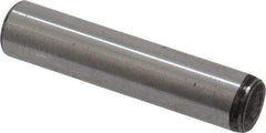 Value Collection - 3/16" Diam x 7/8" Pin Length Grade 8 Alloy Steel Standard Dowel Pin - C 50-58 Hardness, 7,200 Lb Breaking Strength, 1 Beveled & 1 Rounded End - Eagle Tool & Supply