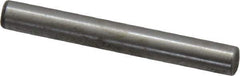 Value Collection - 3/16" Diam x 1-1/2" Pin Length Grade 8 Alloy Steel Standard Dowel Pin - C 50-58 Hardness, 7,200 Lb Breaking Strength, 1 Beveled & 1 Rounded End - Eagle Tool & Supply