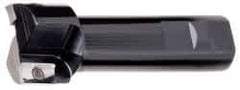 Kyocera - 1-1/4" Cut Diam, 0.64" Max Depth of Cut, 1" Shank Diam, 4.433" OAL, Indexable Square Shoulder End Mill - APET 1604 Inserts, Weldon Shank, 90° Lead Angle, Through Coolant - Eagle Tool & Supply