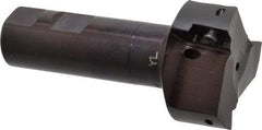 Kyocera - 2" Cut Diam, 0.64" Max Depth of Cut, 1" Shank Diam, 4-1/4" OAL, Indexable Square Shoulder End Mill - APET 1604 Inserts, Weldon Shank, 90° Lead Angle, Through Coolant - Eagle Tool & Supply