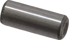Value Collection - 1/4" Diam x 5/8" Pin Length Grade 8 Alloy Steel Standard Dowel Pin - C 50-58 Hardness, 12,800 Lb Breaking Strength, 1 Beveled & 1 Rounded End - Eagle Tool & Supply