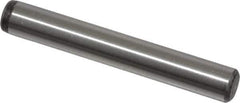 Value Collection - 1/4" Diam x 1-3/4" Pin Length Grade 8 Alloy Steel Standard Dowel Pin - C 50-58 Hardness, 12,800 Lb Breaking Strength, 1 Beveled & 1 Rounded End - Eagle Tool & Supply