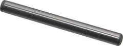 Value Collection - 1/4" Diam x 2-1/2" Pin Length Grade 8 Alloy Steel Standard Dowel Pin - C 50-58 Hardness, 12,800 Lb Breaking Strength, 1 Beveled & 1 Rounded End - Eagle Tool & Supply