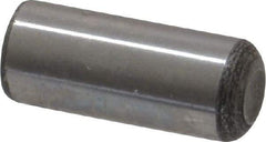Value Collection - 5/16" Diam x 3/4" Pin Length Grade 8 Alloy Steel Standard Dowel Pin - C 50-58 Hardness, 20,000 Lb Breaking Strength, 1 Beveled & 1 Rounded End - Eagle Tool & Supply