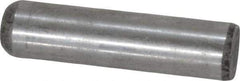 Value Collection - 5/16" Diam x 1-1/4" Pin Length Grade 8 Alloy Steel Standard Dowel Pin - C 50-58 Hardness, 20,000 Lb Breaking Strength, 1 Beveled & 1 Rounded End - Eagle Tool & Supply