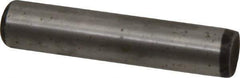 Value Collection - 5/16" Diam x 1-1/2" Pin Length Grade 8 Alloy Steel Standard Dowel Pin - C 50-58 Hardness, 20,000 Lb Breaking Strength, 1 Beveled & 1 Rounded End - Eagle Tool & Supply