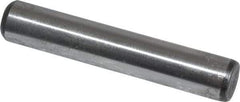 Value Collection - 5/16" Diam x 1-3/4" Pin Length Grade 8 Alloy Steel Standard Dowel Pin - C 50-58 Hardness, 20,000 Lb Breaking Strength, 1 Beveled & 1 Rounded End - Eagle Tool & Supply