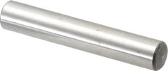 Value Collection - 7/16" Diam x 2-1/2" Pin Length Grade 8 Alloy Steel Standard Dowel Pin - C 50-58 Hardness, 39,100 Lb Breaking Strength, 1 Beveled & 1 Rounded End - Eagle Tool & Supply