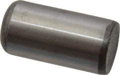 Value Collection - 1/2" Diam x 1" Pin Length Grade 8 Alloy Steel Standard Dowel Pin - C 50-58 Hardness, 51,000 Lb Breaking Strength, 1 Beveled & 1 Rounded End - Eagle Tool & Supply