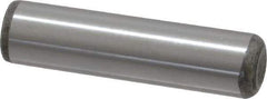 Value Collection - 1/2" Diam x 2" Pin Length Grade 8 Alloy Steel Standard Dowel Pin - C 50-58 Hardness, 51,000 Lb Breaking Strength, 1 Beveled & 1 Rounded End - Eagle Tool & Supply