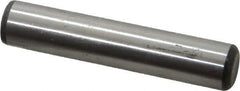 Value Collection - 1/2" Diam x 2-1/2" Pin Length Grade 8 Alloy Steel Standard Dowel Pin - C 50-58 Hardness, 51,000 Lb Breaking Strength, 1 Beveled & 1 Rounded End - Eagle Tool & Supply