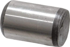 Value Collection - 5/8" Diam x 1" Pin Length Grade 8 Alloy Steel Standard Dowel Pin - C 50-58 Hardness, 79,800 Lb Breaking Strength, 1 Beveled & 1 Rounded End - Eagle Tool & Supply