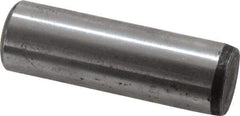 Value Collection - 5/8" Diam x 2" Pin Length Grade 8 Alloy Steel Standard Dowel Pin - C 50-58 Hardness, 79,800 Lb Breaking Strength, 1 Beveled & 1 Rounded End - Eagle Tool & Supply