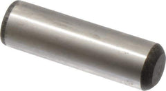 Value Collection - 3/4" Diam x 2-1/2" Pin Length Grade 8 Alloy Steel Standard Dowel Pin - C 50-58 Hardness, 114,000 Lb Breaking Strength, 1 Beveled & 1 Rounded End - Eagle Tool & Supply