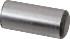 Value Collection - 7/8" Diam x 2" Pin Length Grade 8 Alloy Steel Standard Dowel Pin - C 50-58 Hardness, 156,000 Lb Breaking Strength, 1 Beveled & 1 Rounded End - Eagle Tool & Supply