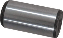 Value Collection - 1" Diam x 2" Pin Length Grade 8 Alloy Steel Standard Dowel Pin - C 50-58 Hardness, 204,000 Lb Breaking Strength, 1 Beveled & 1 Rounded End - Eagle Tool & Supply