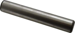 Value Collection - 1" Diam x 6" Pin Length Grade 8 Alloy Steel Standard Dowel Pin - C 50-58 Hardness, 204,000 Lb Breaking Strength, 1 Beveled & 1 Rounded End - Eagle Tool & Supply