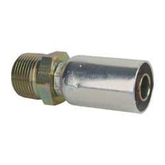 Eaton - 1-11-1/2 NPT Straight Hydraulic Hose Fitting - 3/4" Hose Diam - Eagle Tool & Supply
