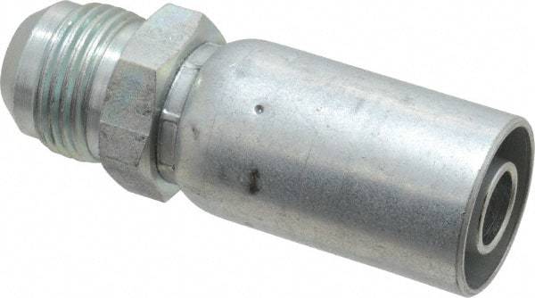 Eaton - 1-1/16-12 SAE Straight Hydraulic Hose Fitting - 5/8" Hose Diam - Eagle Tool & Supply
