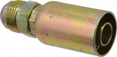 Eaton - 1-1/16-12 SAE Straight Hydraulic Hose Fitting - 3/4" Hose Diam - Eagle Tool & Supply