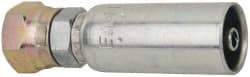 Eaton - 1/4-18 Thread Straight Hydraulic Hose Fitting - 1/4" Hose Diam - Eagle Tool & Supply