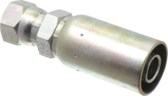 Eaton - 3/4-16 SAE Straight Hydraulic Hose Fitting - 5/8" Hose Diam - Eagle Tool & Supply