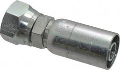 Eaton - 1-1/16-12 SAE Straight Hydraulic Hose Fitting - 5/8" Hose Diam - Eagle Tool & Supply