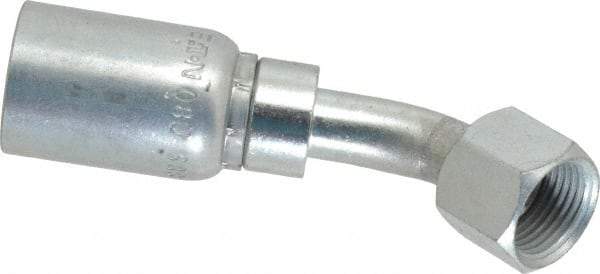 Eaton - 3/4-16 Thread Hydraulic Hose Elbow - 1/2" Hose Diam - Eagle Tool & Supply