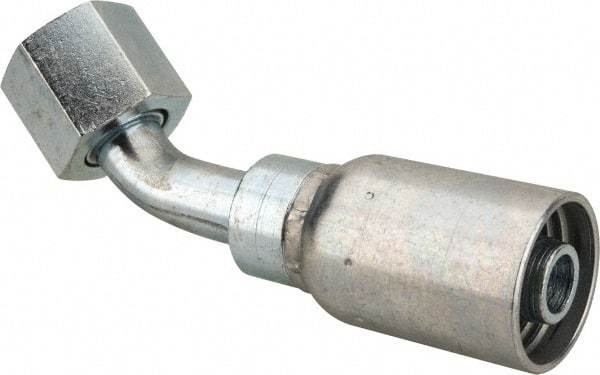 Eaton - 13/16-16 Thread Hydraulic Hose Elbow - 1/2" Hose Diam - Eagle Tool & Supply