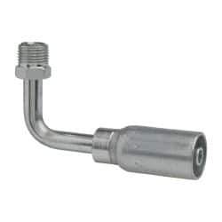 Eaton - 5/8-18 Thread Hydraulic Hose Elbow - 3/8" Hose Diam - Eagle Tool & Supply