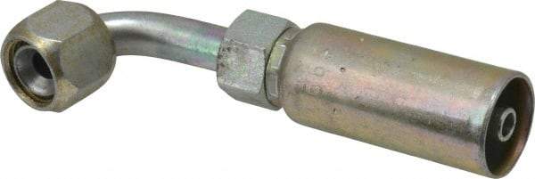 Eaton - 1/2-20 SAE Hydraulic Hose Elbow - 1/4" Hose Diam - Eagle Tool & Supply