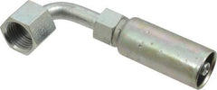 Eaton - 9/16-18 Thread Hydraulic Hose Elbow - 1/4" Hose Diam - Eagle Tool & Supply