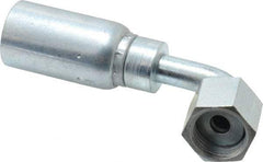 Eaton - 11/16-16 Thread Hydraulic Hose Elbow - 3/8" Hose Diam - Eagle Tool & Supply