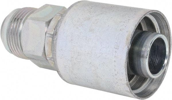 Eaton - 1 - 5/16-12 SAE Straight Hydraulic Hose Fitting - 1" Hose Diam - Eagle Tool & Supply