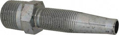 Eaton - 3/8-18 Thread Straight Hydraulic Hose Fitting - 3/8" Hose Diam - Eagle Tool & Supply