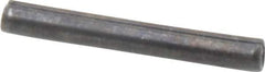 Made in USA - 3/32" Diam x 3/4" Long Slotted Spring Pin - Grade 1070-1090 Alloy Steel, Black Oxide Finish - Eagle Tool & Supply