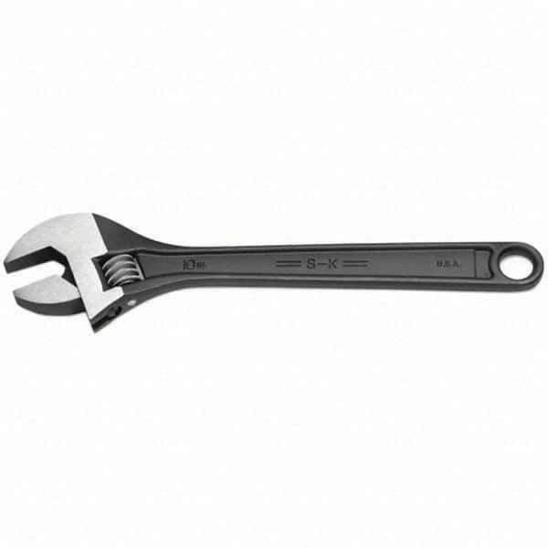 SK - Adjustable Wrench - Black Oxide Finish - Eagle Tool & Supply