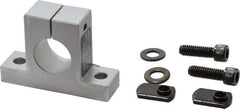 80/20 Inc. - 3 Inch Wide x 2-1/8 Inch High x 7/8 Inch Deep Single Horizontal Base - 1.004 Inch Hole x 0.328 Inch Bolt Hole Diameter - Eagle Tool & Supply