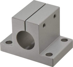 80/20 Inc. - 1-1/2 Inch Wide x 2-1/8 Inch High x 3 Inch Deep Double Horizontal Base - 1.004 Inch Hole x 0.328 Inch Bolt Hole Diameter - Eagle Tool & Supply