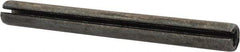 Made in USA - 5/16" Diam x 3" Long Slotted Spring Pin - Grade 1070-1090 Alloy Steel, Black Oxide Finish - Eagle Tool & Supply