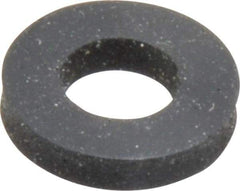 Made in USA - 1/4" Screw, Grade 60 Neoprene Standard Flat Washer - 0.23" ID x 1/2" OD, 0.108" Thick, Plain Finish - Eagle Tool & Supply