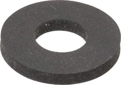 Made in USA - 3/8" Screw, Grade 60 Neoprene Standard Flat Washer - 0.355" ID x 0.813" OD, 0.108" Thick, Plain Finish - Eagle Tool & Supply