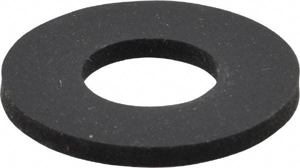 Made in USA - 1/2" Screw, Grade 60 Neoprene Standard Flat Washer - 0.49" ID x 1.063" OD, 0.108" Thick, Plain Finish - Eagle Tool & Supply
