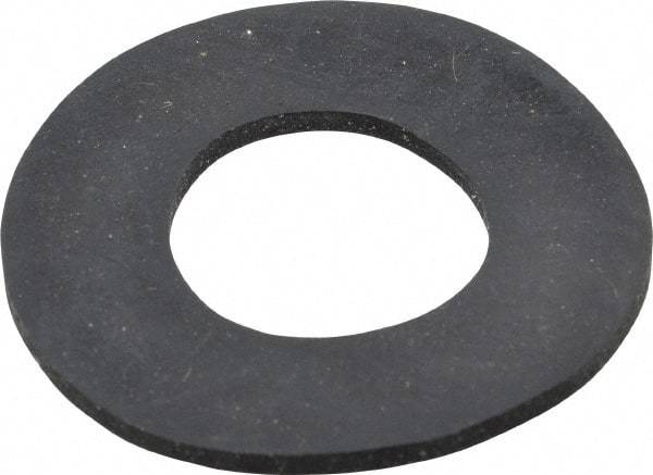Made in USA - #1 Screw, Grade 60 Neoprene Standard Flat Washer - 0.99" ID x 2" OD, 0.108" Thick, Plain Finish - Eagle Tool & Supply