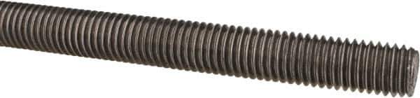 Made in USA - 5/8-11 UNC (Coarse), 3' Long, Low Carbon Steel Threaded Rod - Oil Finish Finish, Right Hand Thread - Eagle Tool & Supply