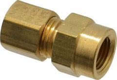Eaton - 1/4" OD, Female Connector - Comp x FNPT Ends - Eagle Tool & Supply