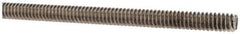 Made in USA - #10-24 UNC (Coarse), 3' Long, Stainless Steel Threaded Rod - Right Hand Thread - Eagle Tool & Supply