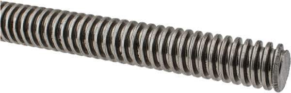 Keystone Threaded Products - 3/4-6 Acme, 3' Long, Low Carbon Steel General Purpose Acme Threaded Rod - Oil Finish Finish, Right Hand Thread, 2G Fit - Eagle Tool & Supply